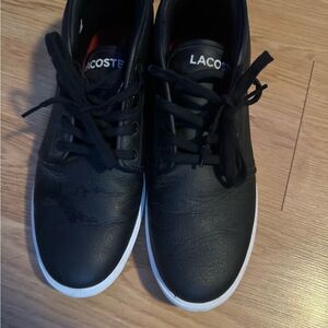 Lacoste Men's Black Sneakers